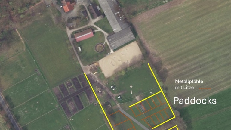 Neue Wiesen und Paddocks für den Reit- und Fahrverein Hövelhof